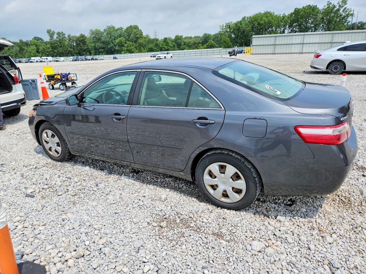 2007 Toyota Camry Le Серый vin: 4T1BE46K57U113127