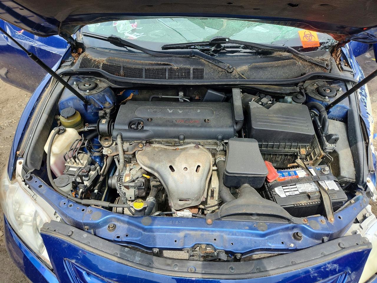 2007 Toyota Camry Le Синий vin: 4T1BE46K57U125729