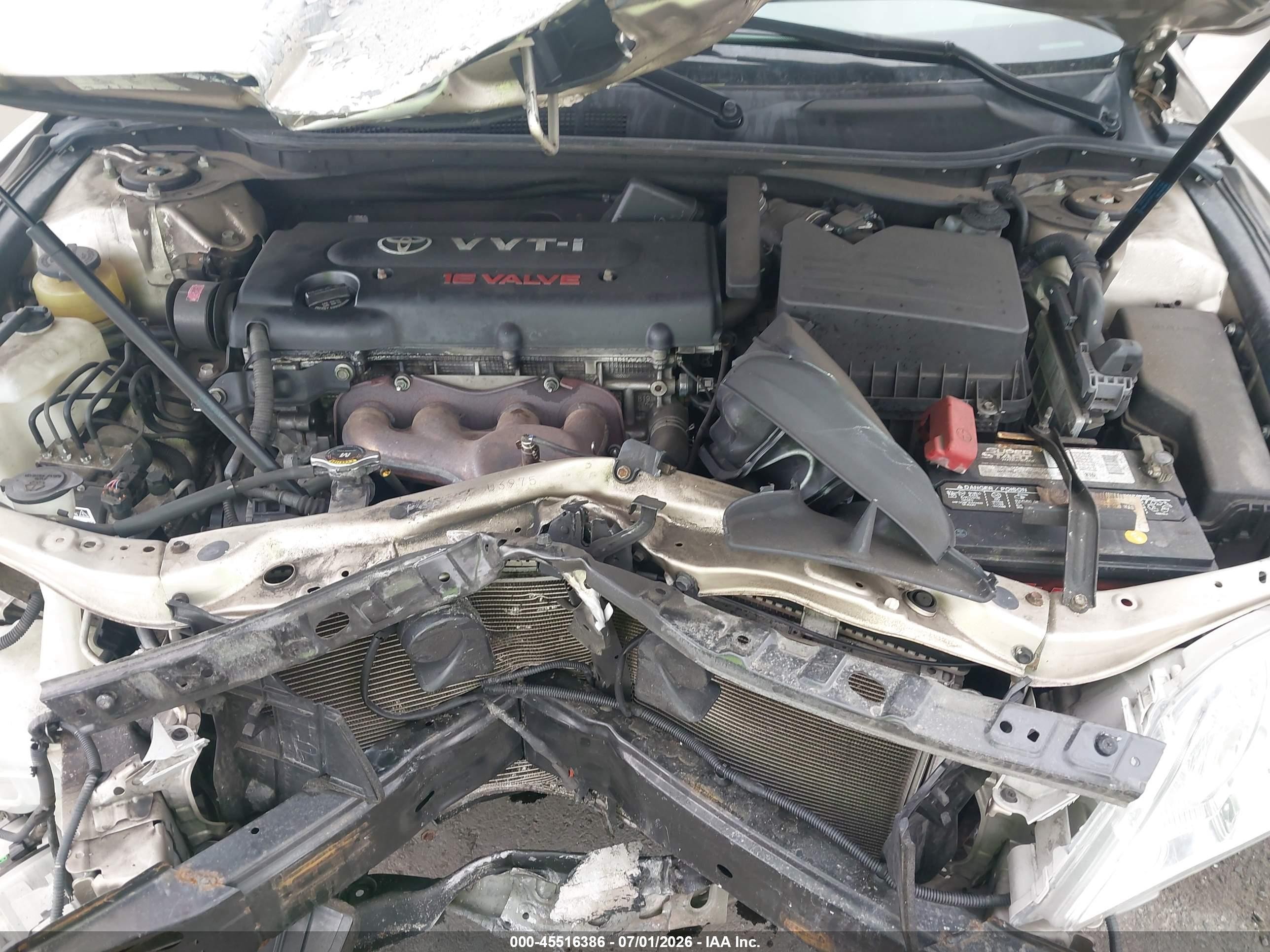 2007 Toyota Camry Ce Silver vin: 4T1BE46K57U181976