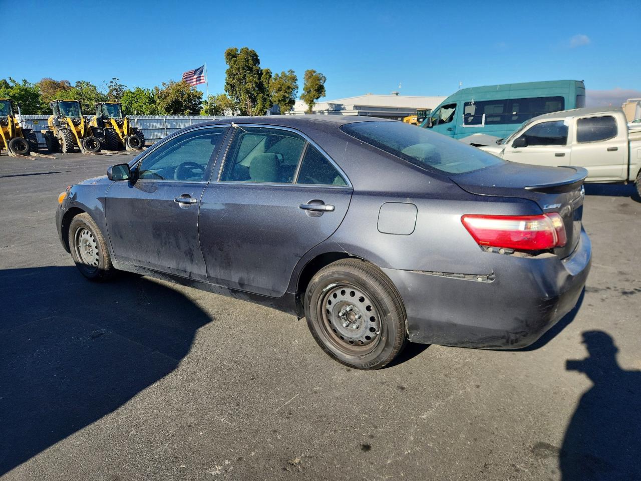 2007 Toyota Camry Le Gray vin: 4T1BE46K57U191696