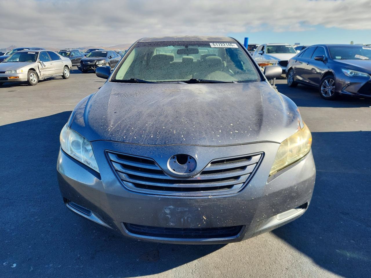 2007 Toyota Camry Le Gray vin: 4T1BE46K57U191696