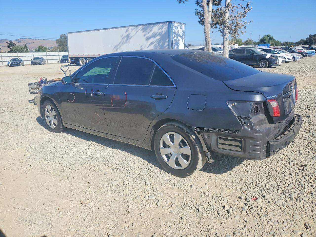 2007 Toyota Camry Le Серый vin: 4T1BE46K57U193352