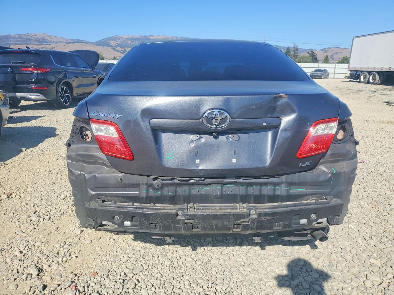 2007 Toyota Camry Le Серый vin: 4T1BE46K57U193352