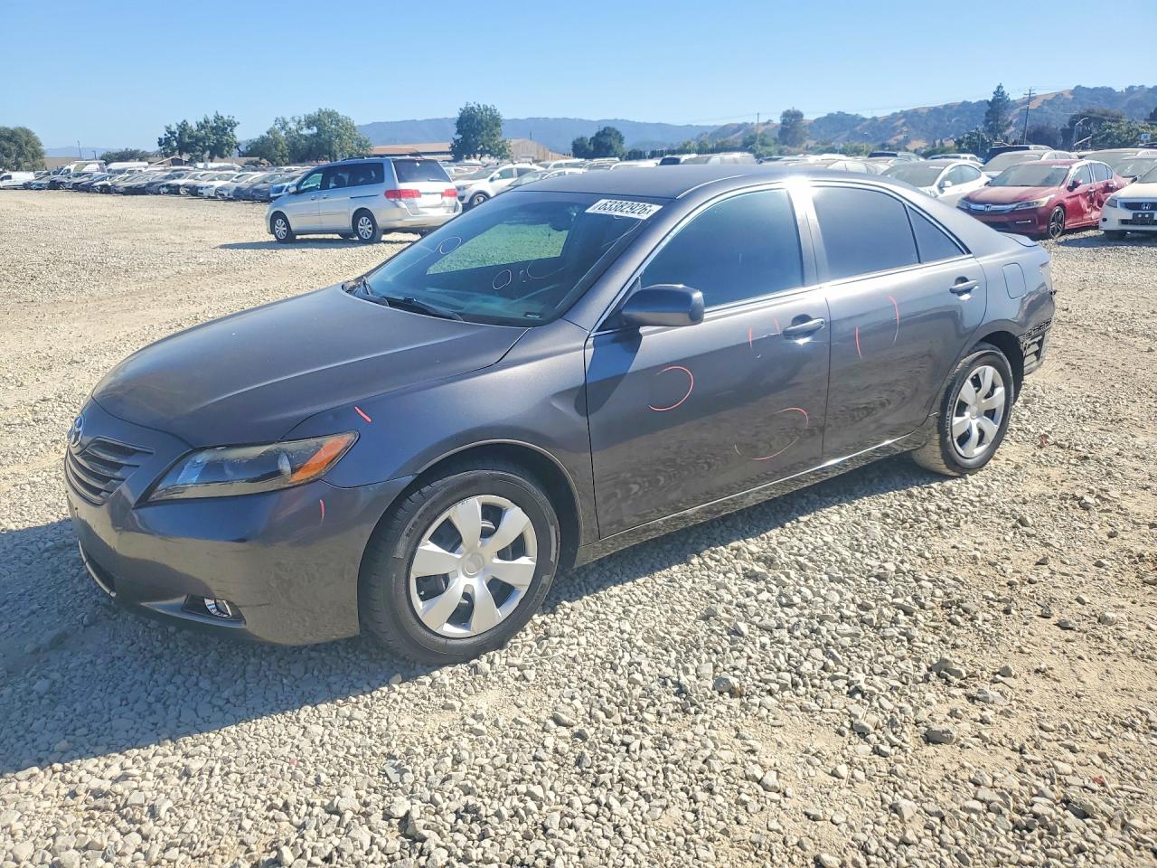2007 Toyota Camry Le Gray vin: 4T1BE46K57U193352