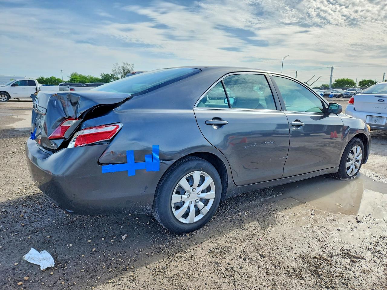 2007 Toyota Camry Le Silver vin: 4T1BE46K57U194369