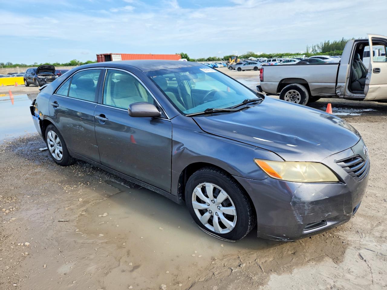 2007 Toyota Camry Le Silver vin: 4T1BE46K57U194369