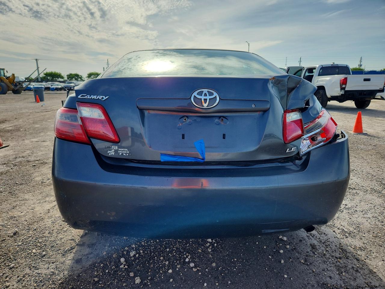 2007 Toyota Camry Le Silver vin: 4T1BE46K57U194369