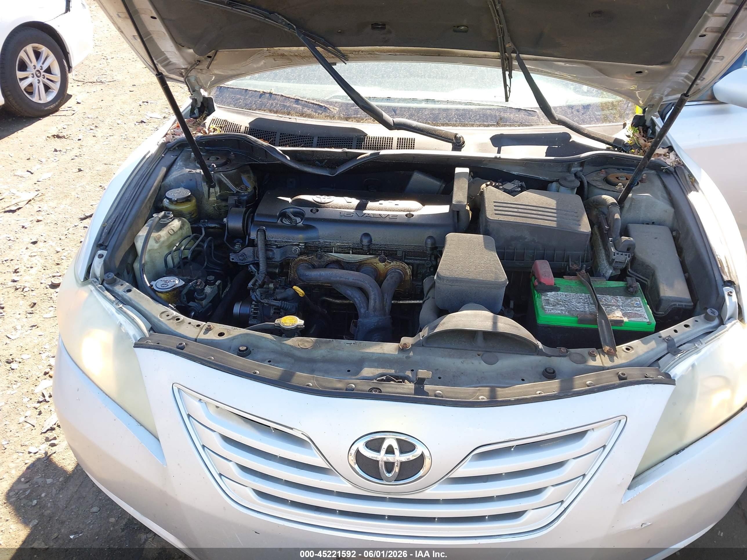 2007 Toyota Camry Le Серебряный vin: 4T1BE46K57U502527