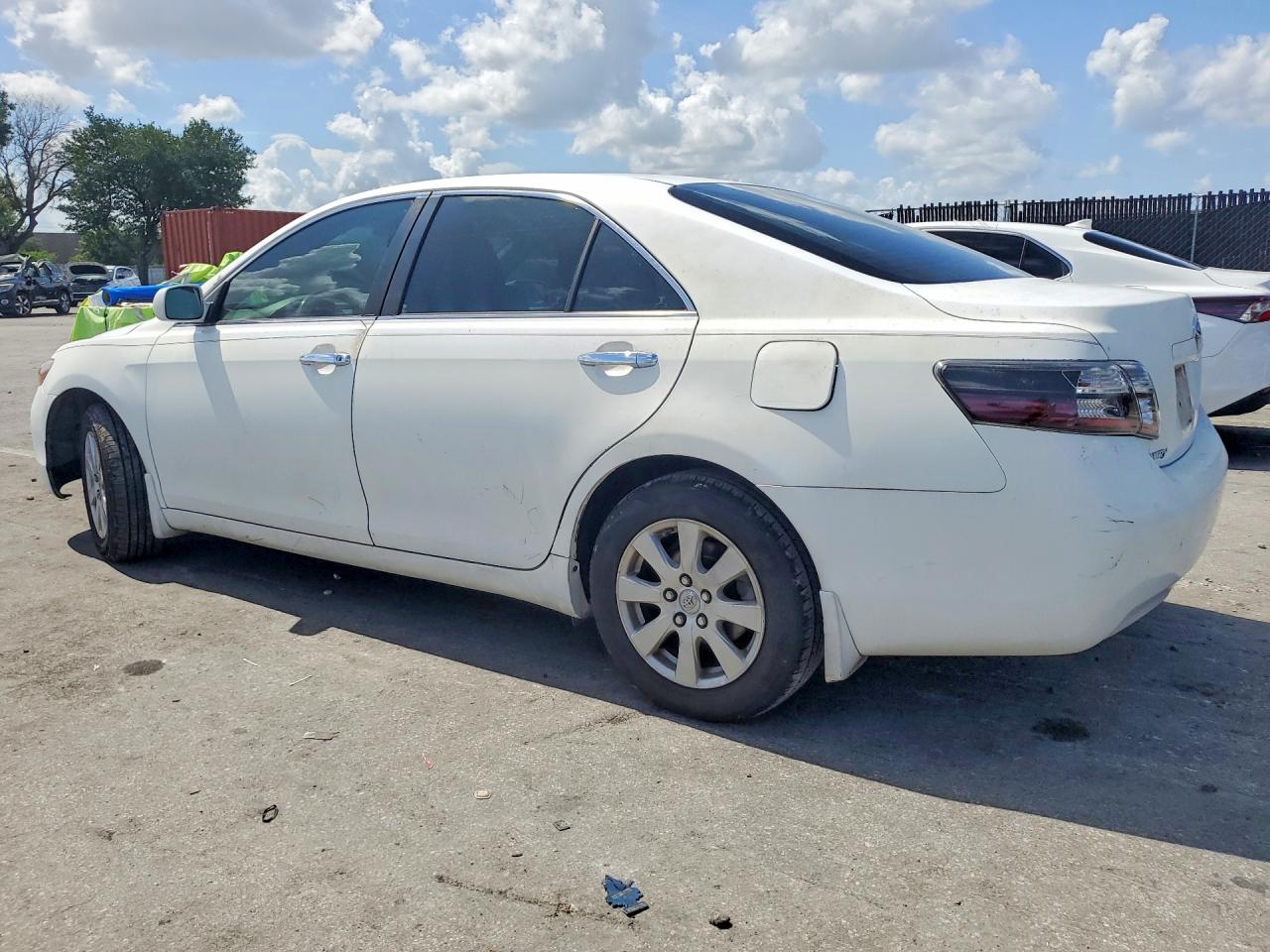 2007 Toyota Camry Ce White vin: 4T1BE46K57U512359