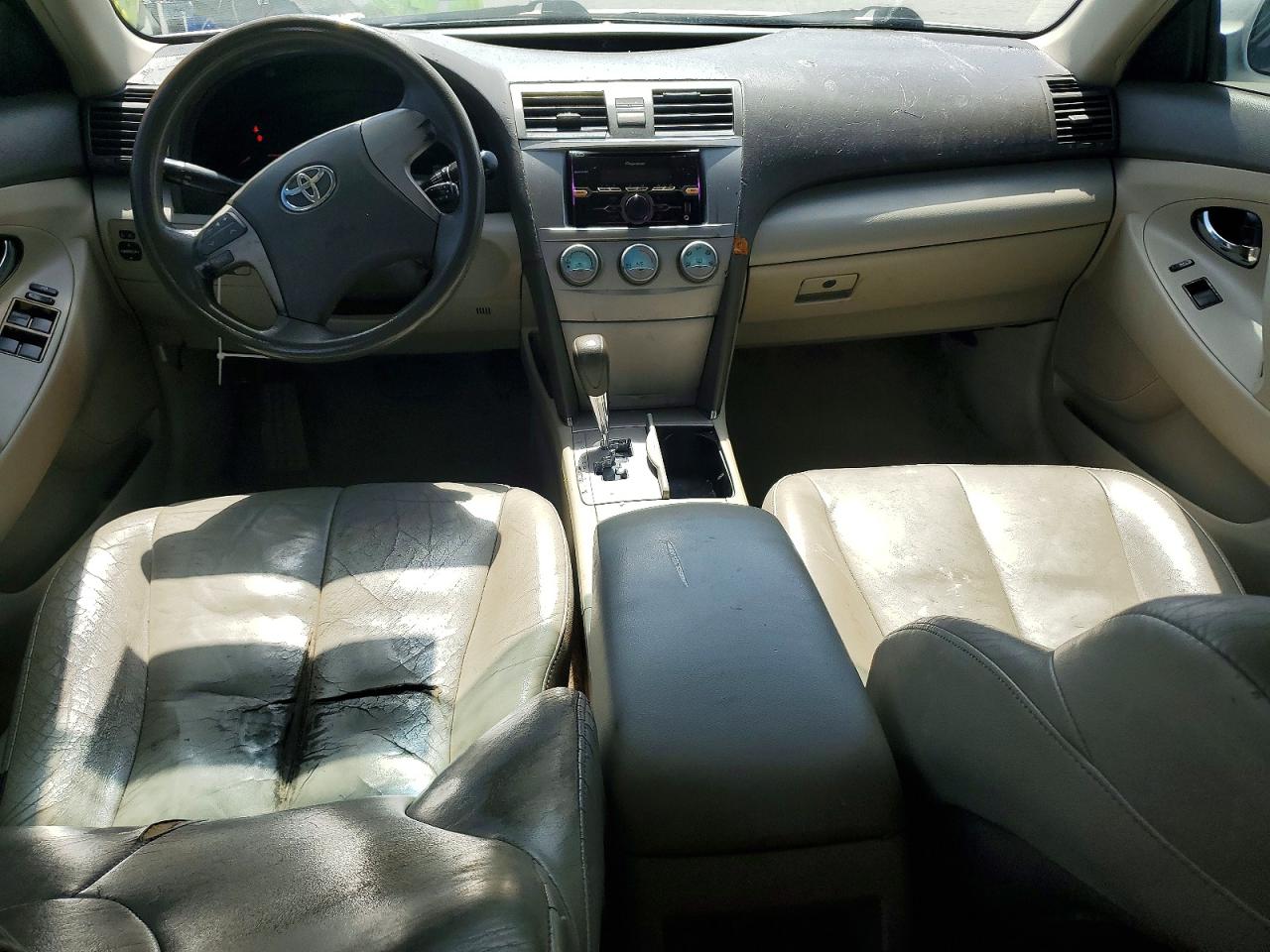 2007 Toyota Camry Ce White vin: 4T1BE46K57U512359