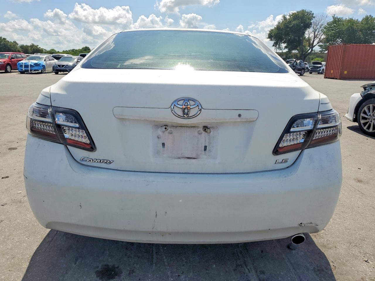 2007 Toyota Camry Ce White vin: 4T1BE46K57U512359