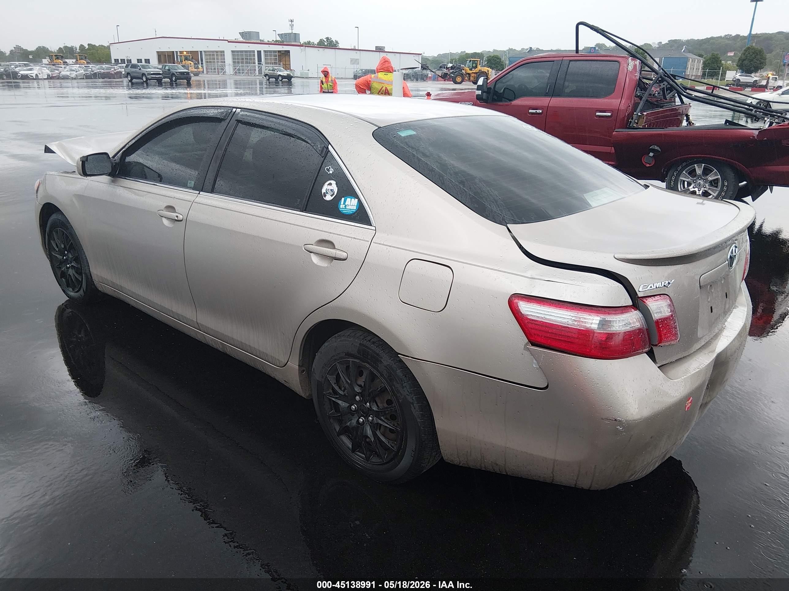2007 Toyota Camry Le Золотой vin: 4T1BE46K57U539707