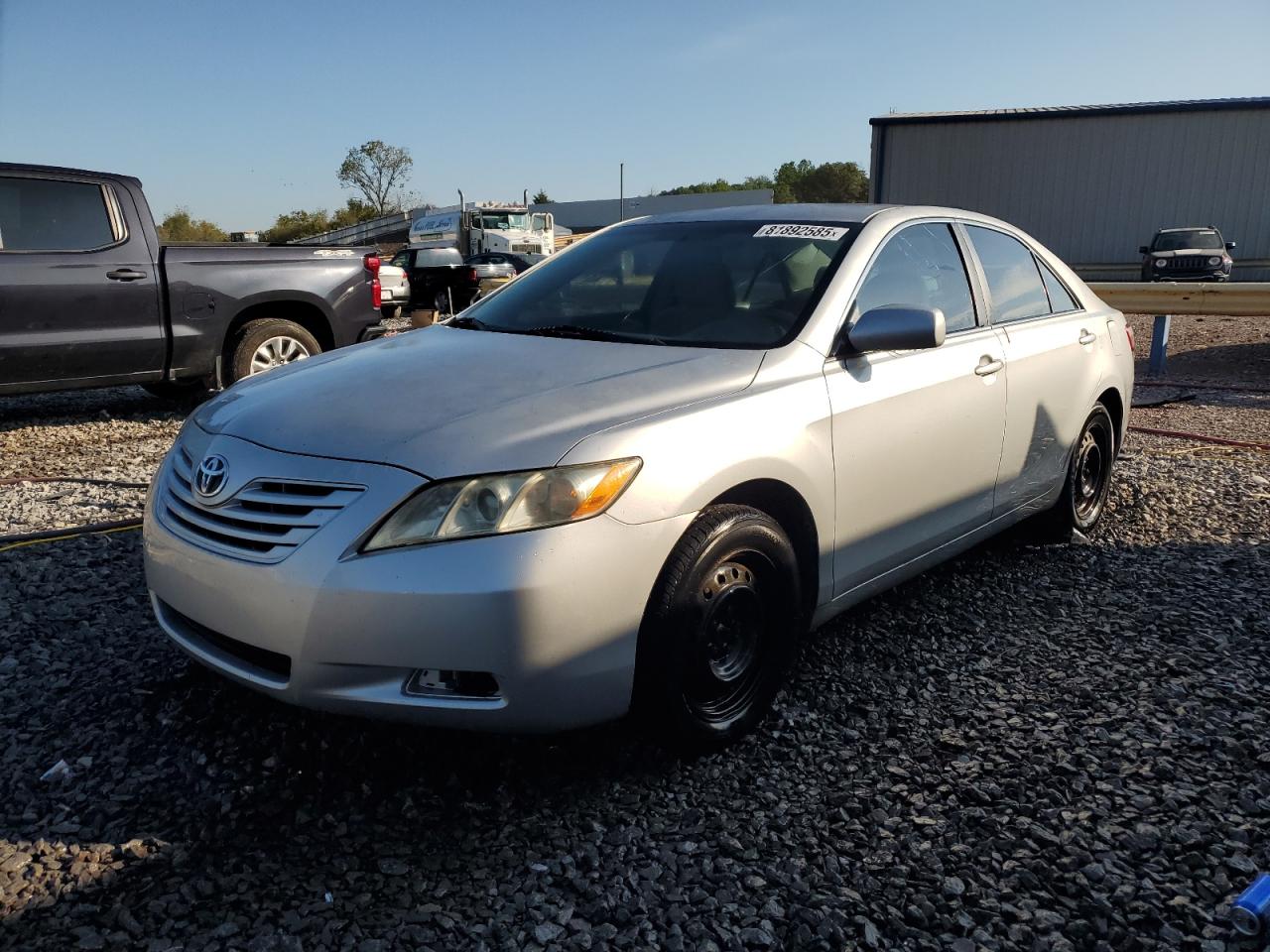 2007 Toyota Camry Ce Серый vin: 4T1BE46K57U548424