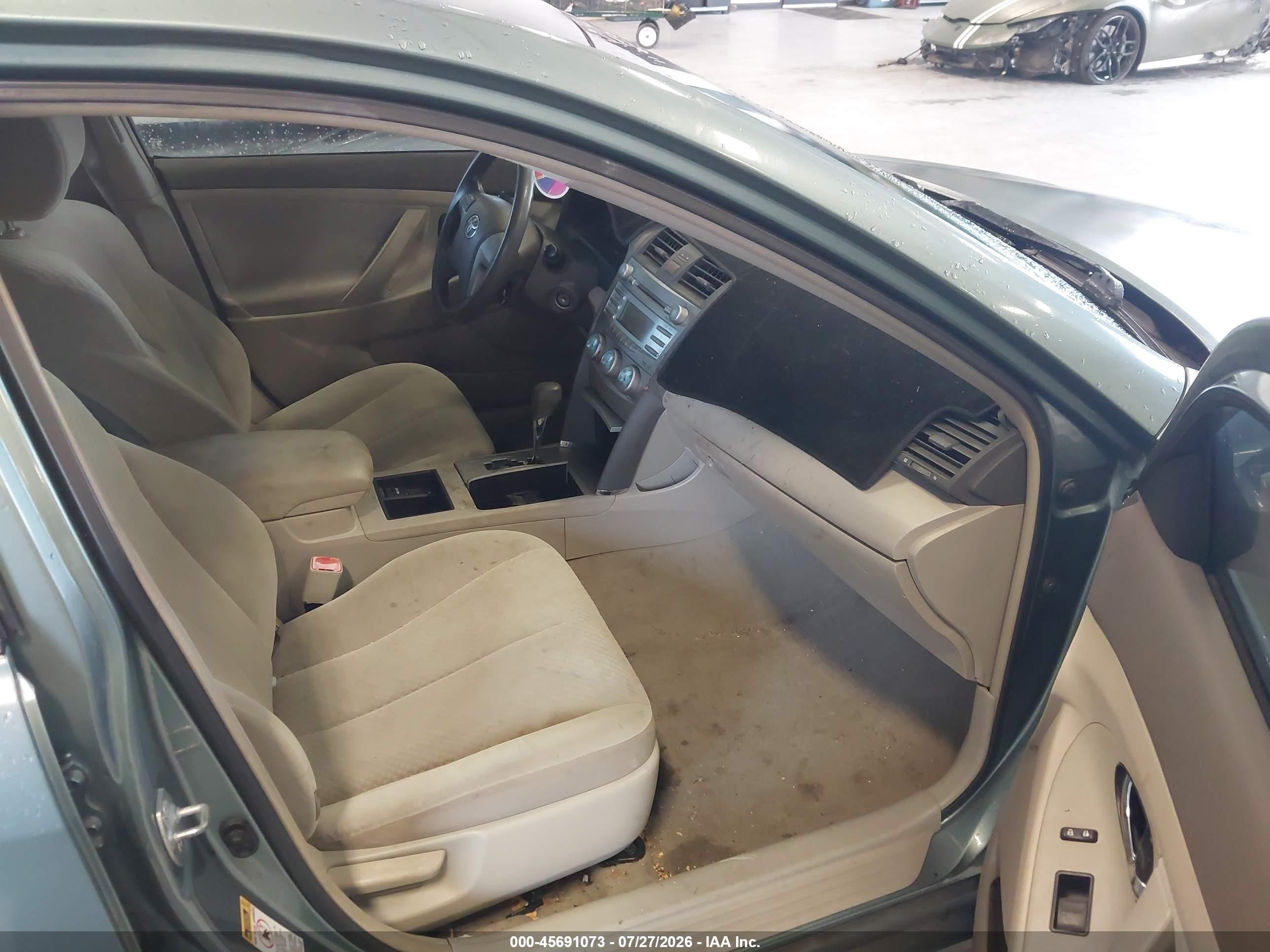 2007 Toyota Camry Le Green vin: 4T1BE46K57U577440