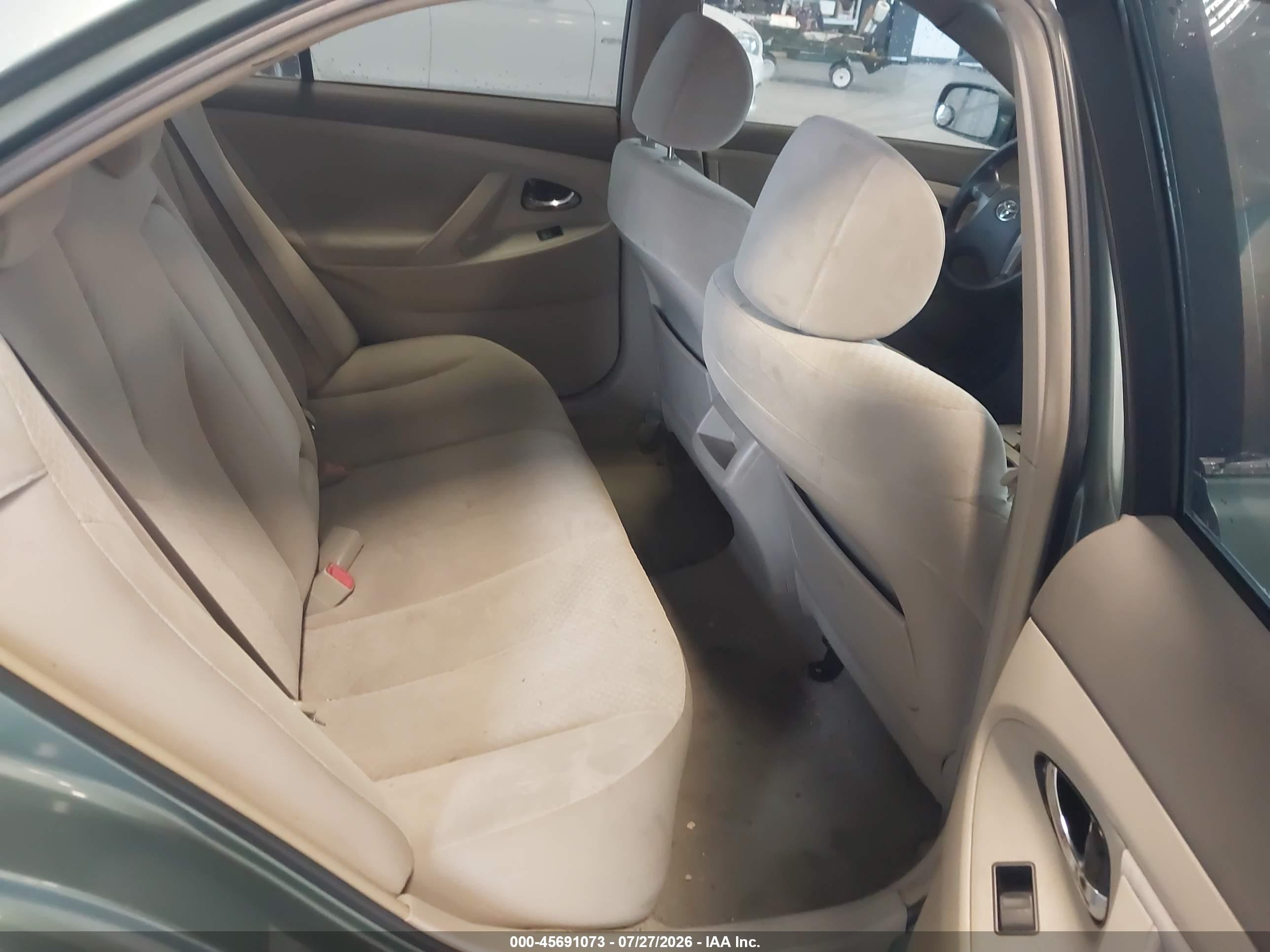 2007 Toyota Camry Le Green vin: 4T1BE46K57U577440