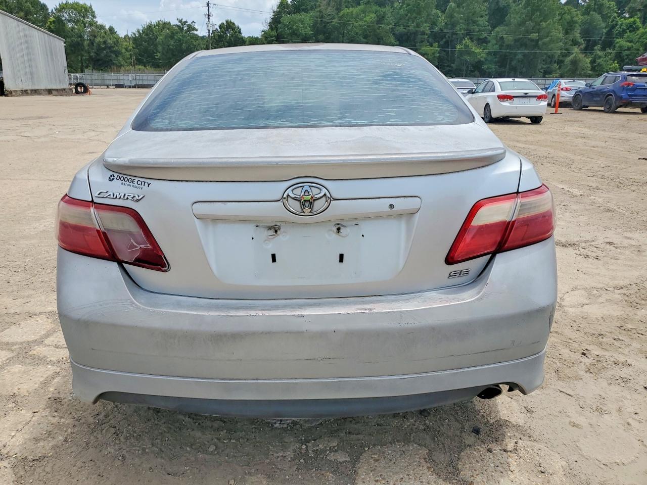 2007 Toyota Camry Se Silver vin: 4T1BE46K57U578622