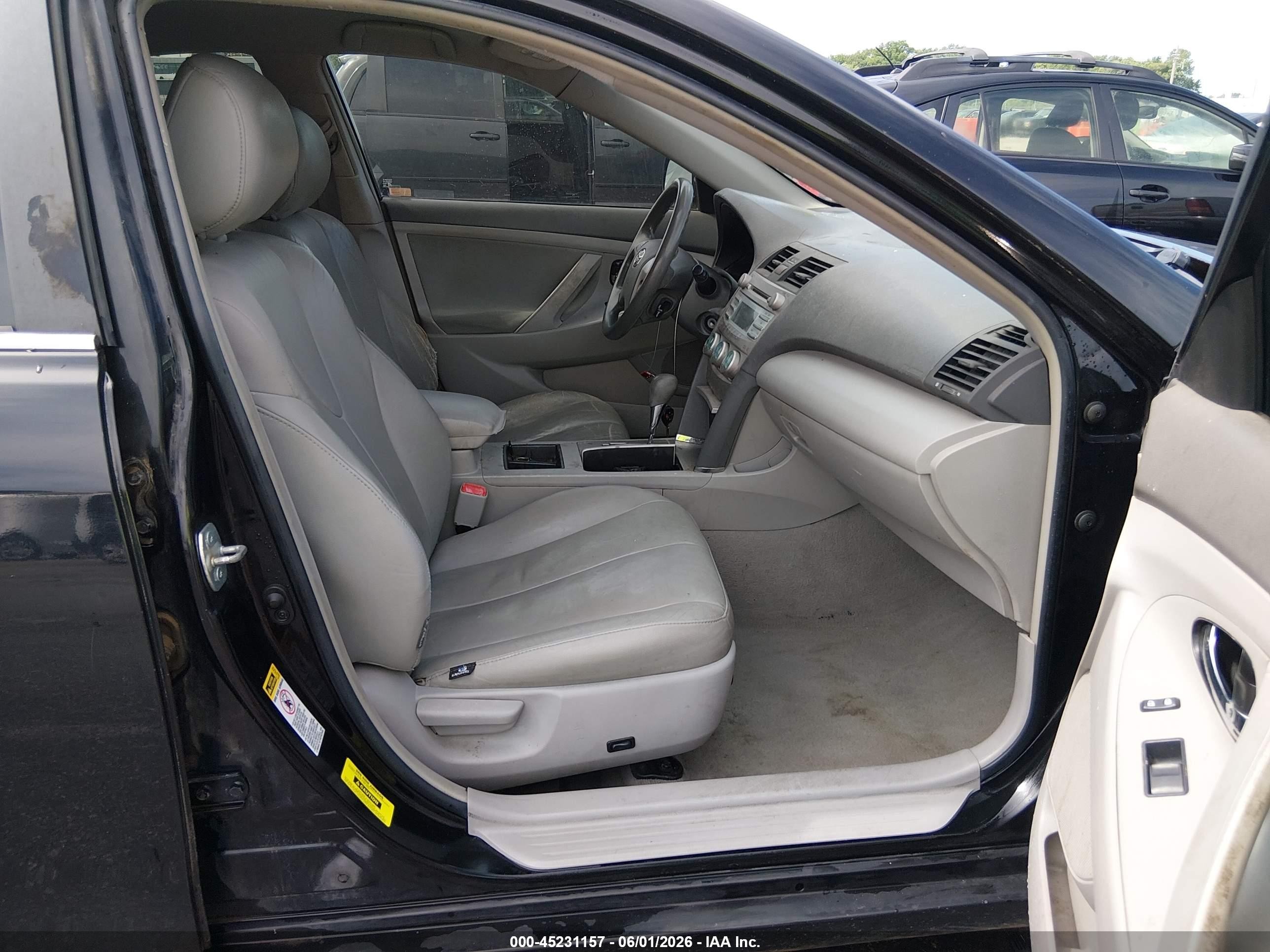 2007 Toyota Camry Le Black vin: 4T1BE46K57U586378