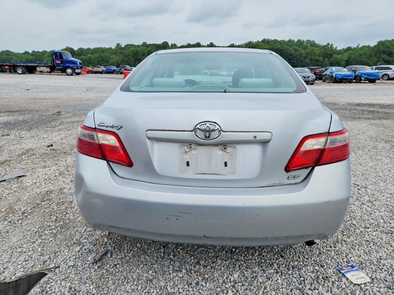 2007 Toyota Camry Ce Silver vin: 4T1BE46K57U607732