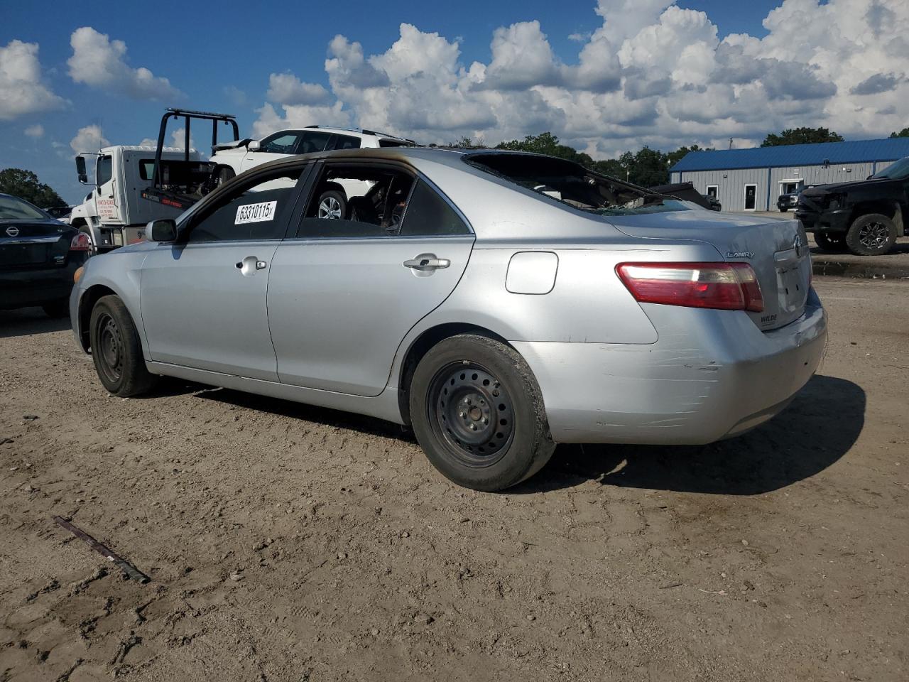 2007 Toyota Camry Ce Silver vin: 4T1BE46K57U621548