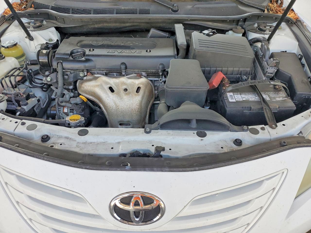 2007 Toyota Camry Le White vin: 4T1BE46K57U628838