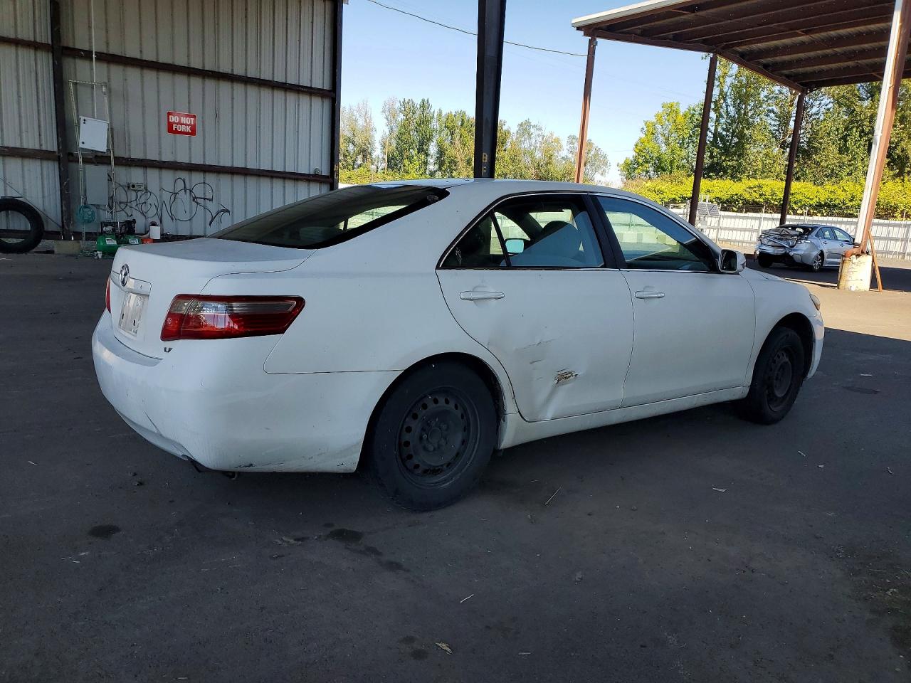 2007 Toyota Camry Le White vin: 4T1BE46K57U628838