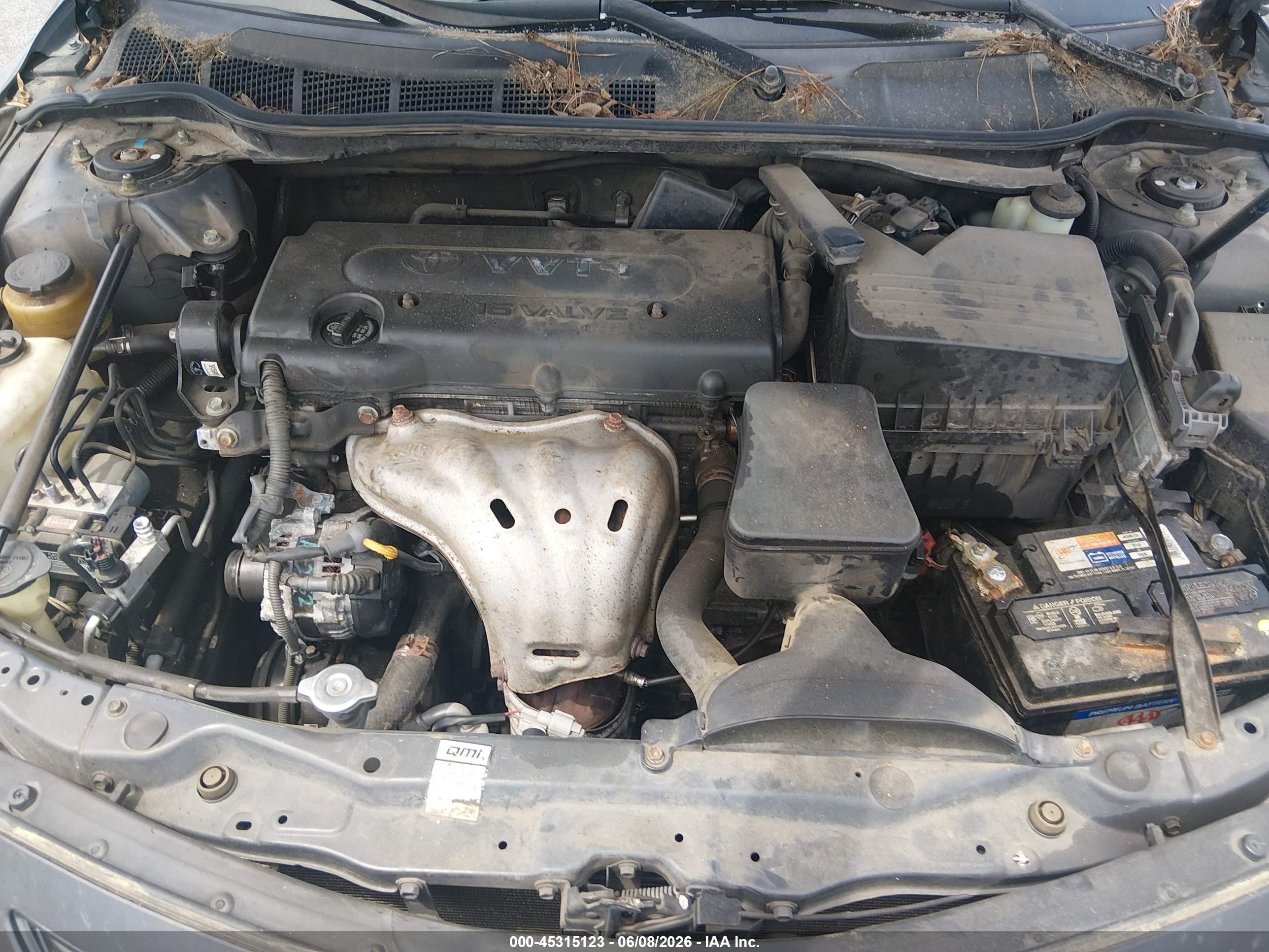 2007 Toyota Camry Le Gray vin: 4T1BE46K57U629519