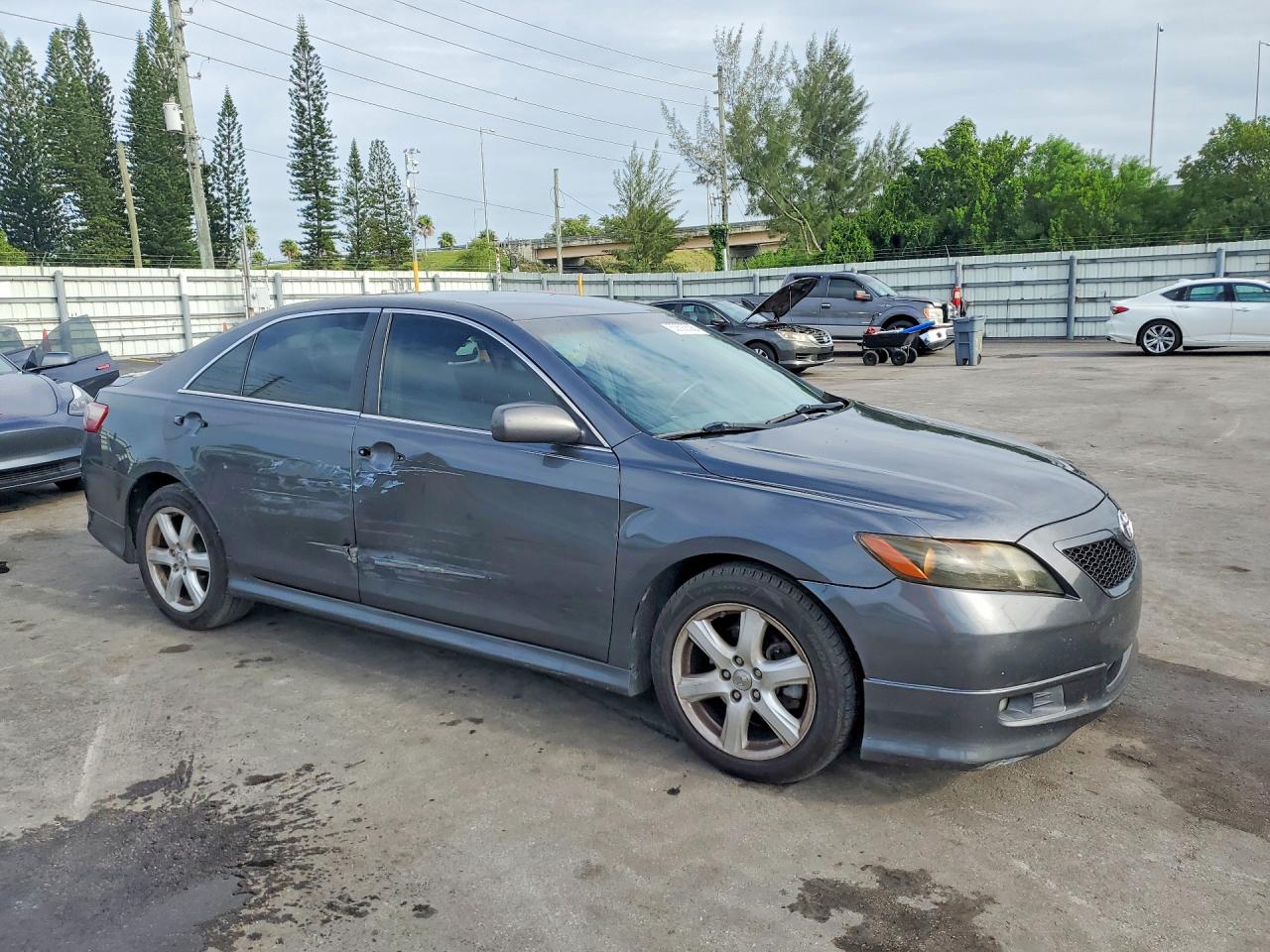 2007 Toyota Camry Se Gray vin: 4T1BE46K57U632775