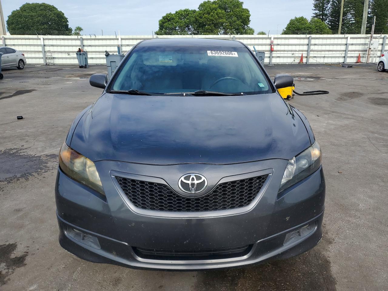 2007 Toyota Camry Se Gray vin: 4T1BE46K57U632775