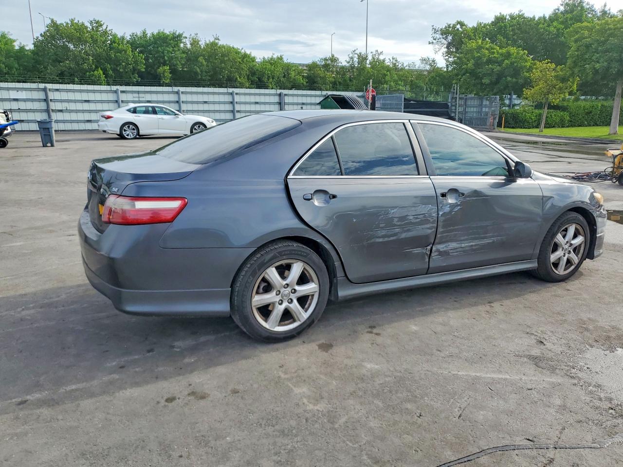 2007 Toyota Camry Se Gray vin: 4T1BE46K57U632775