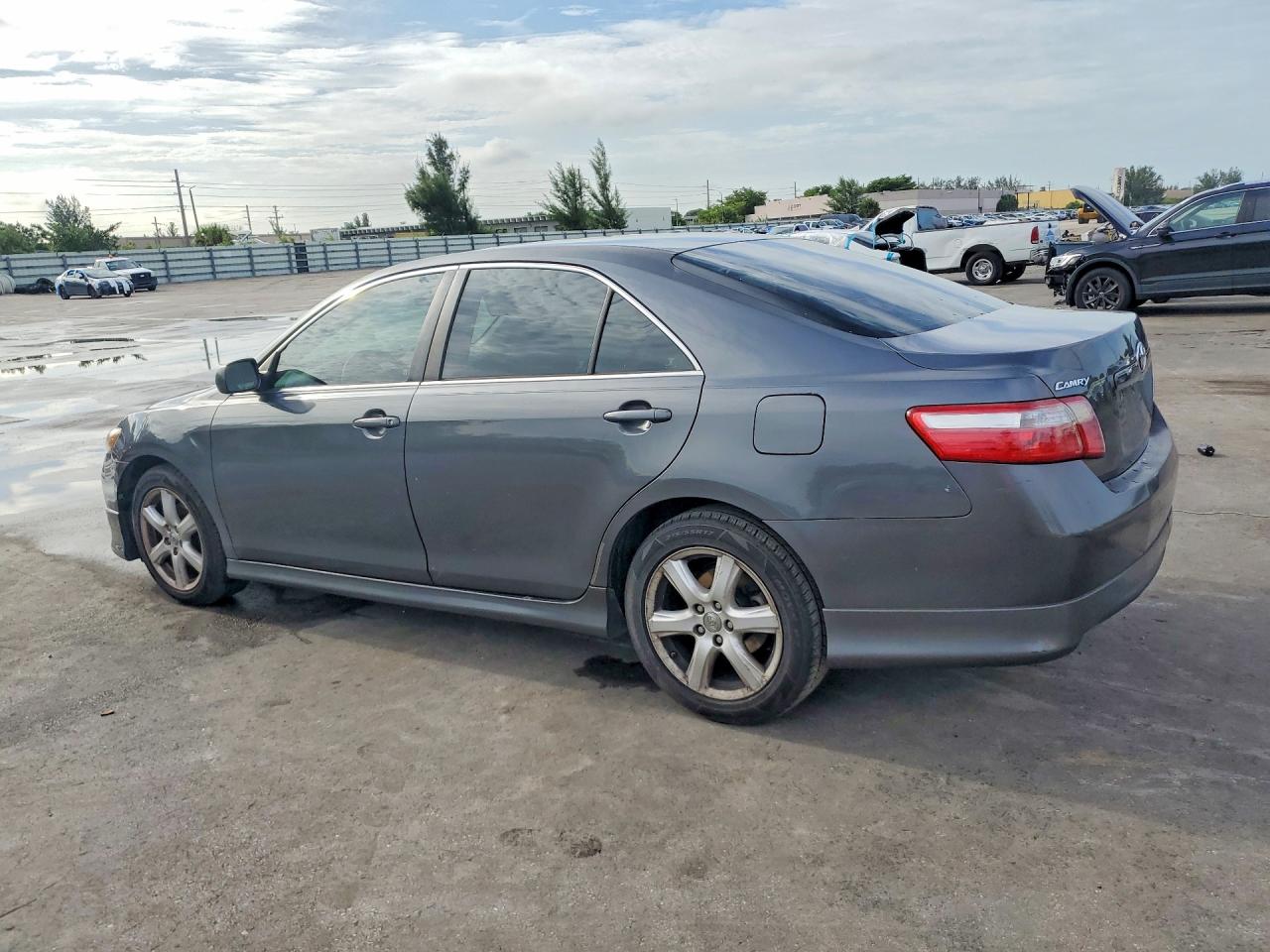 2007 Toyota Camry Se Gray vin: 4T1BE46K57U632775