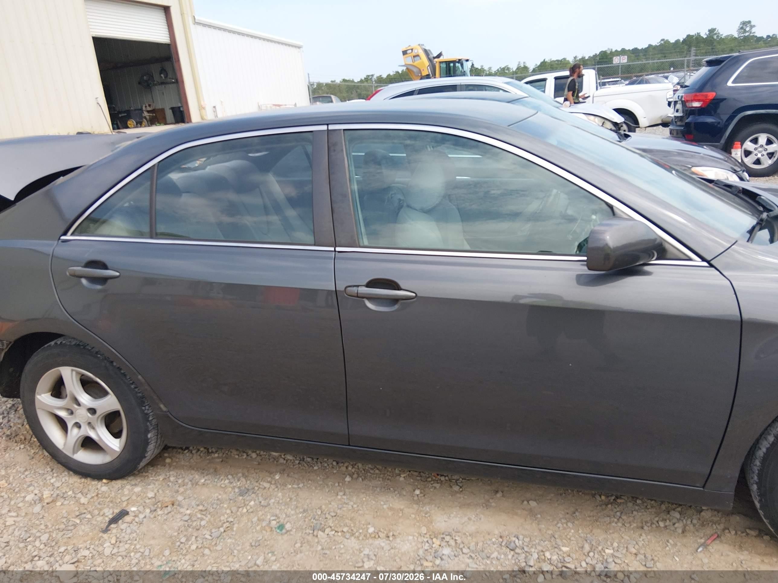 2007 Toyota Camry Le Gray vin: 4T1BE46K57U644053