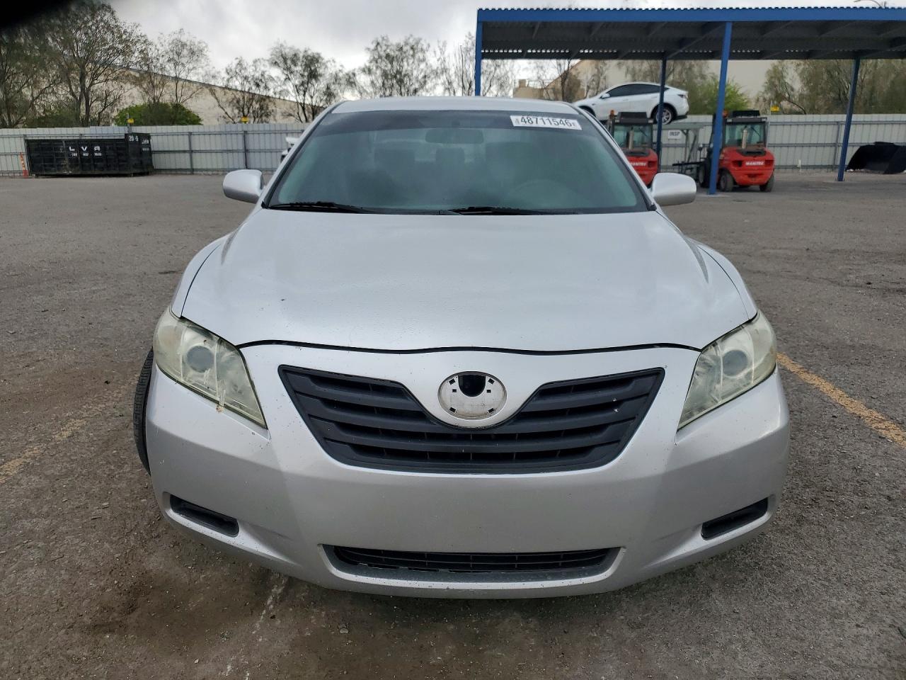 2007 Toyota Camry Le Silver vin: 4T1BE46K57U651052