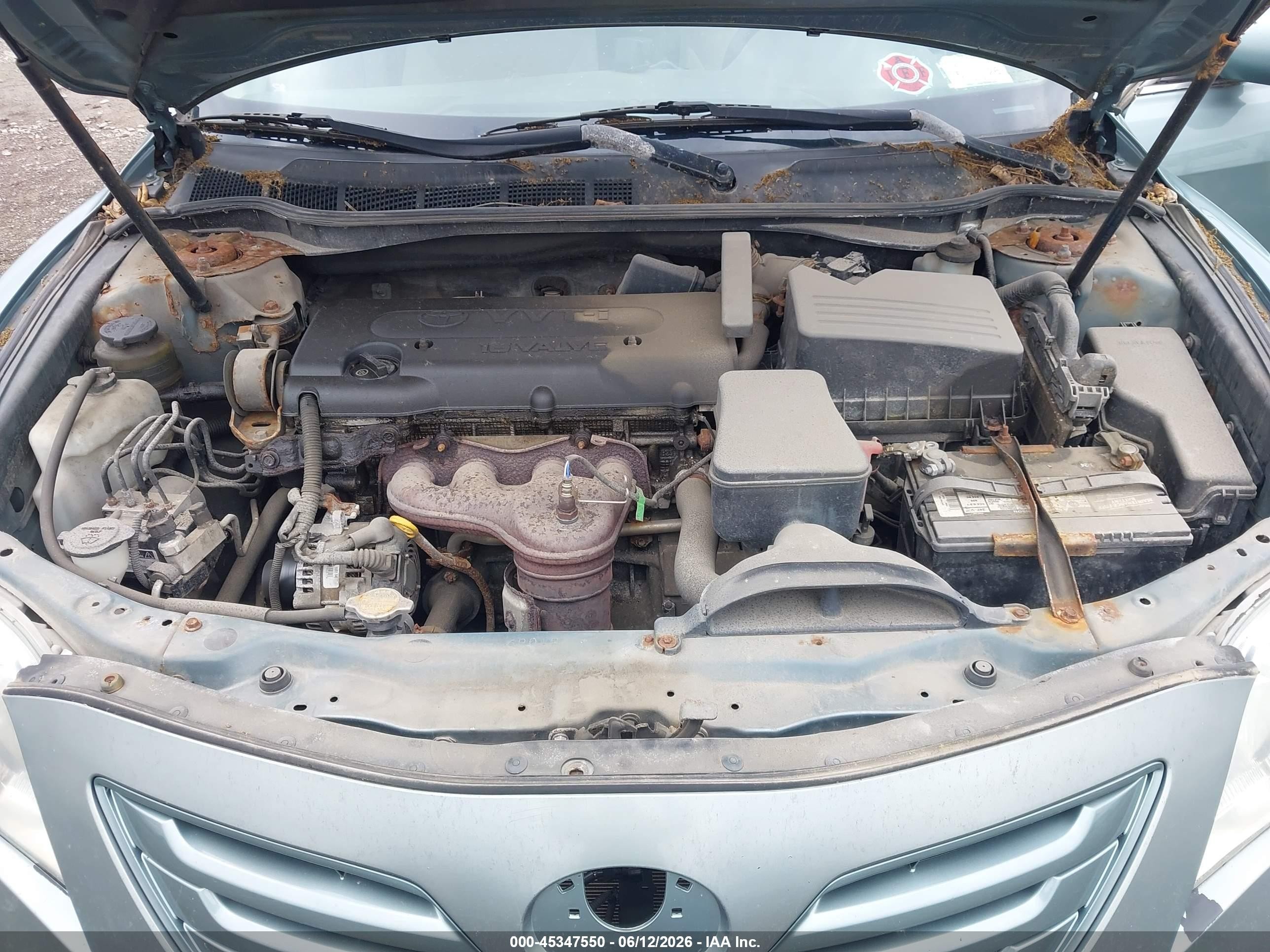 2007 Toyota Camry Le Синий vin: 4T1BE46K57U662973