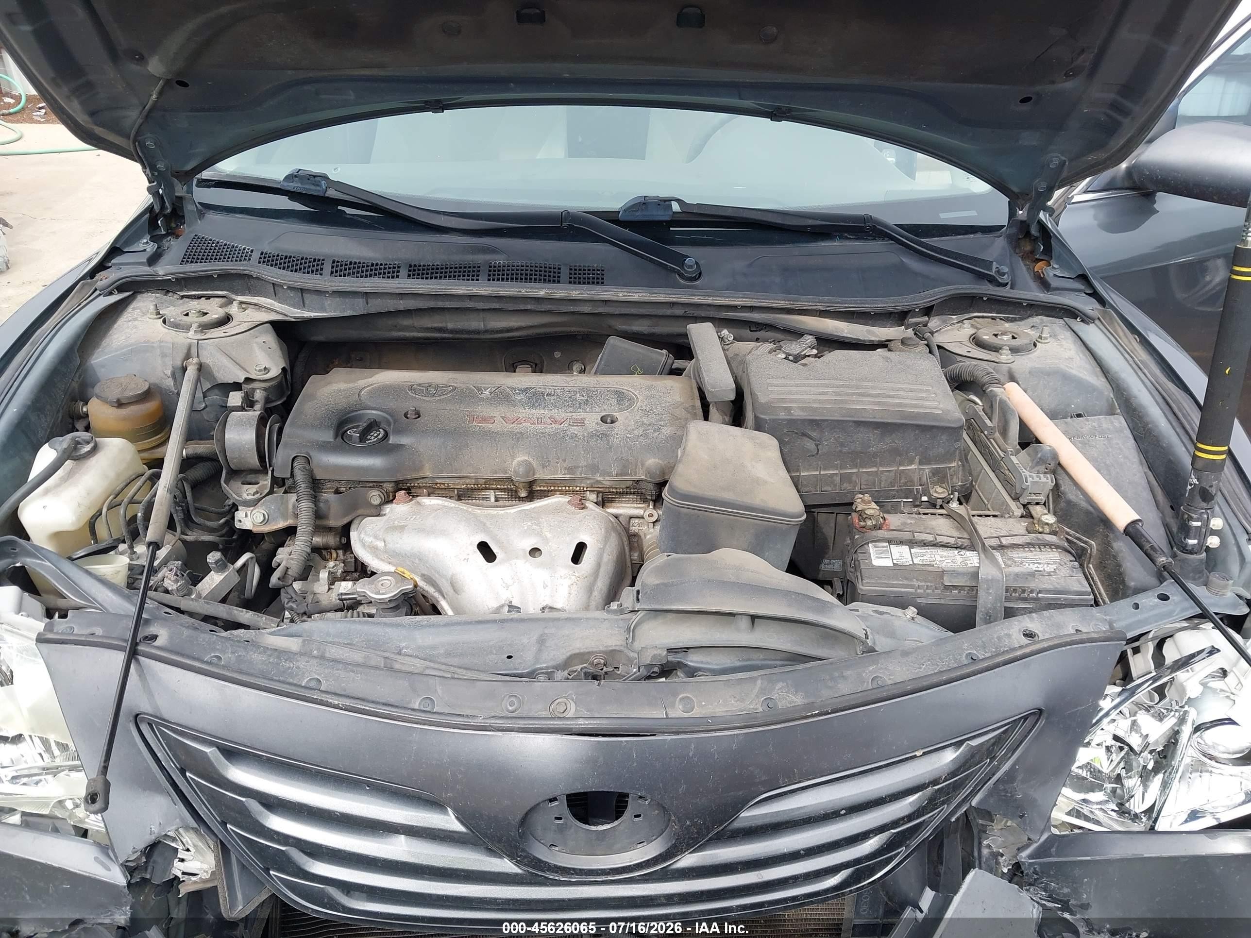 2007 Toyota Camry Le Gray vin: 4T1BE46K57U665372