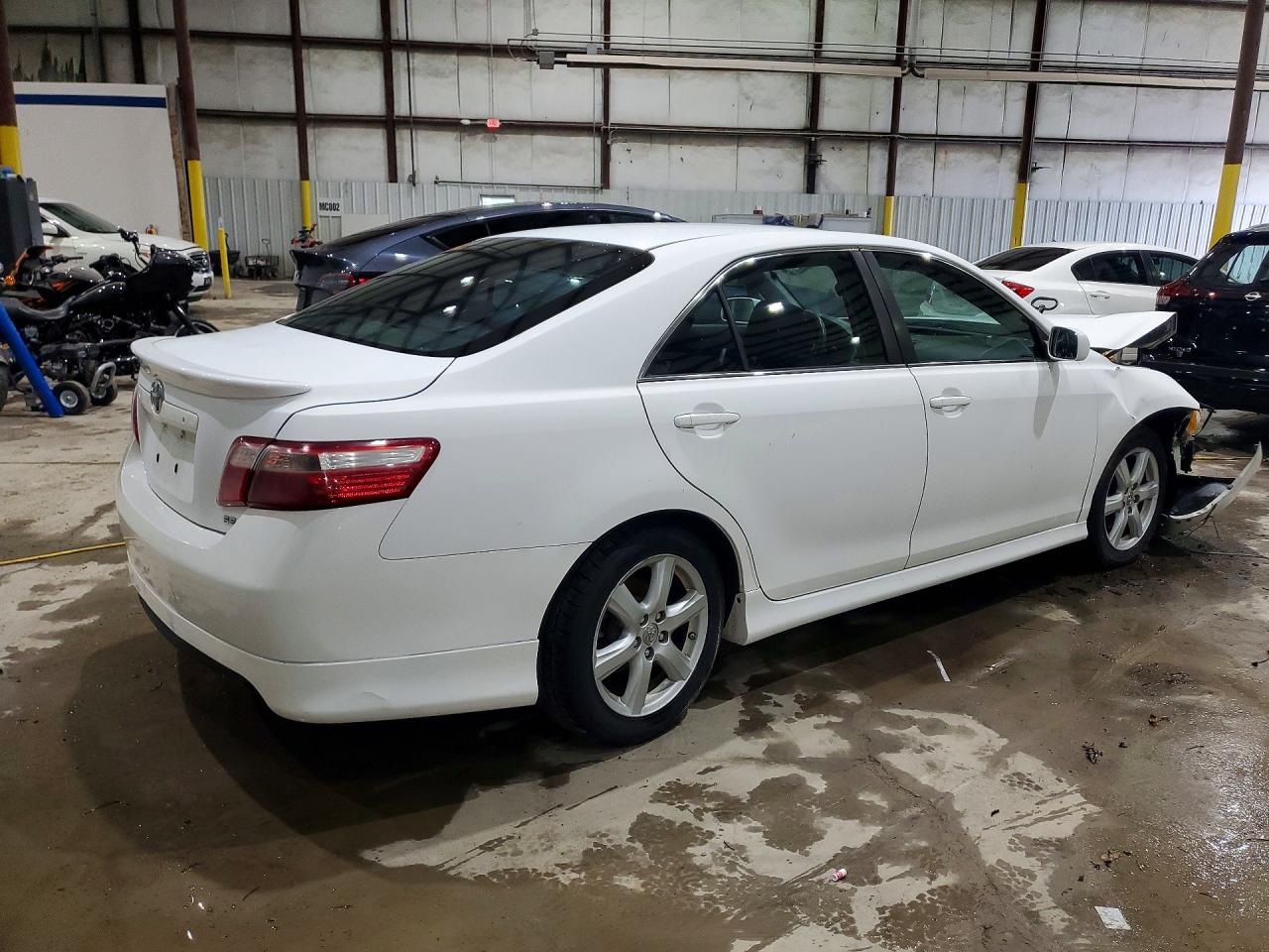 2007 Toyota Camry Se White vin: 4T1BE46K57U671690