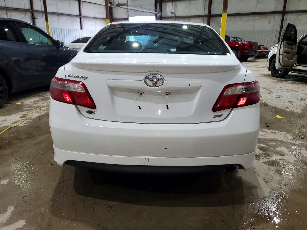 2007 Toyota Camry Se White vin: 4T1BE46K57U671690