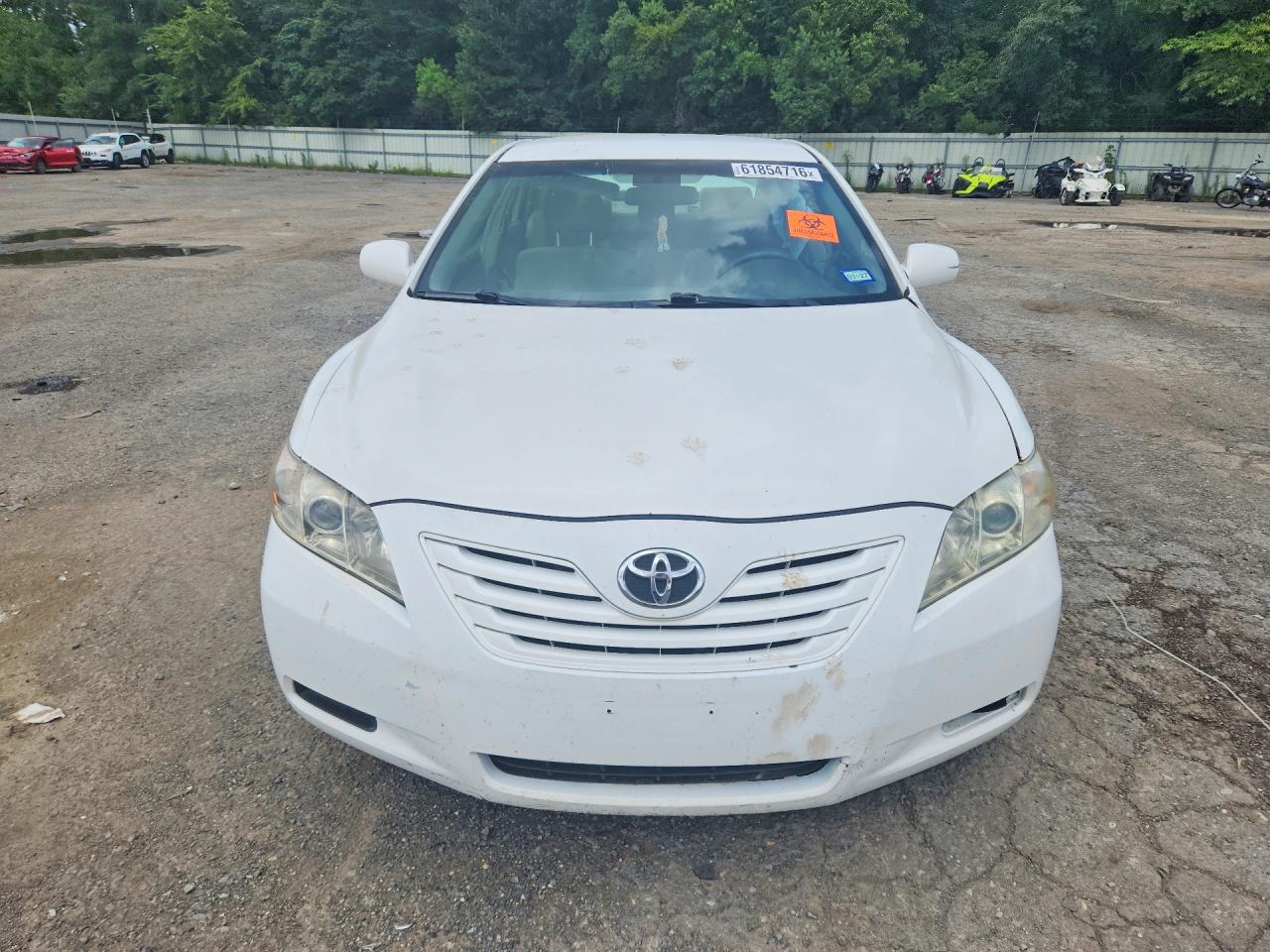 2007 Toyota Camry Le White vin: 4T1BE46K57U692944