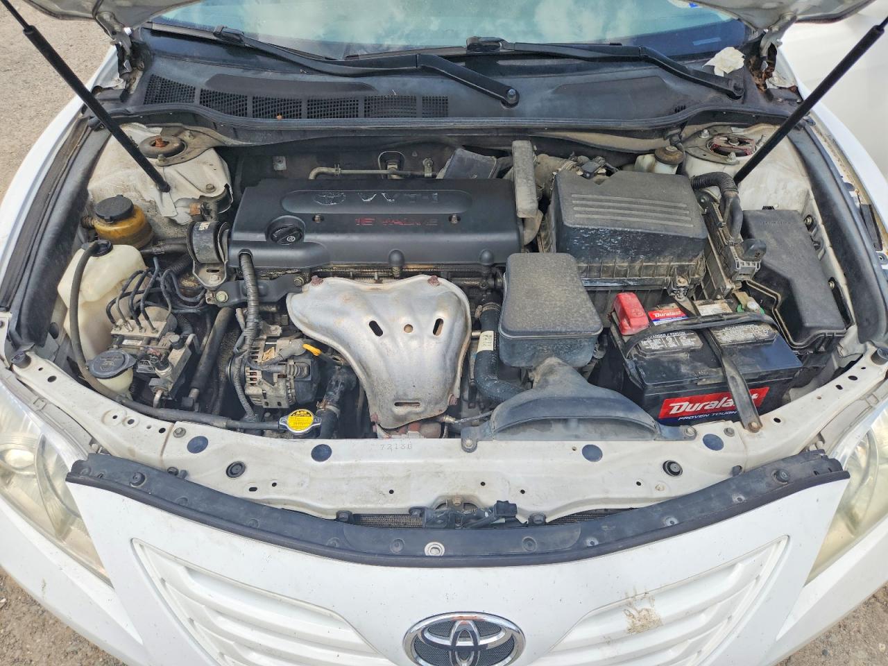 2007 Toyota Camry Le White vin: 4T1BE46K57U692944