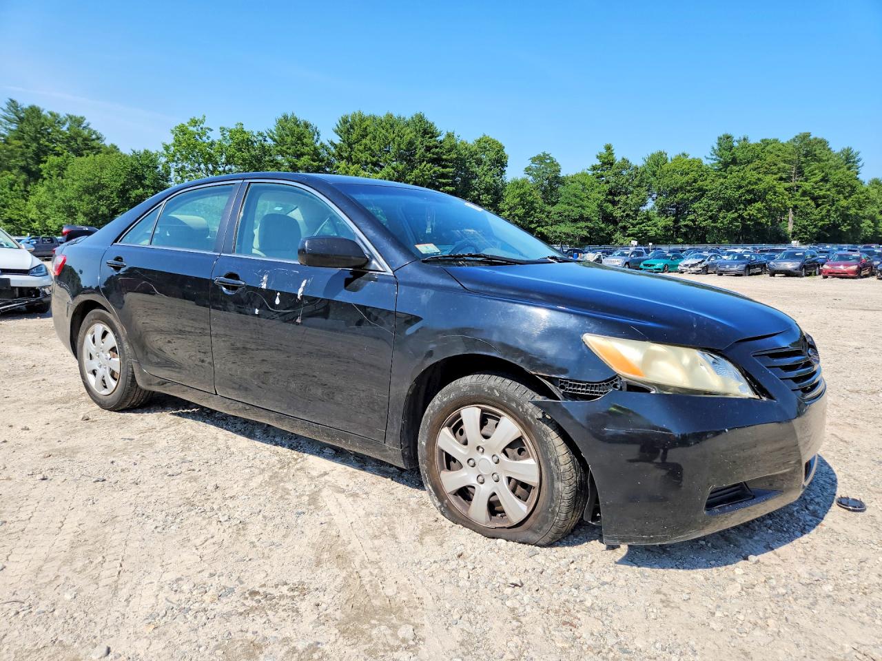 2007 Toyota Camry Ce Black vin: 4T1BE46K57U707099