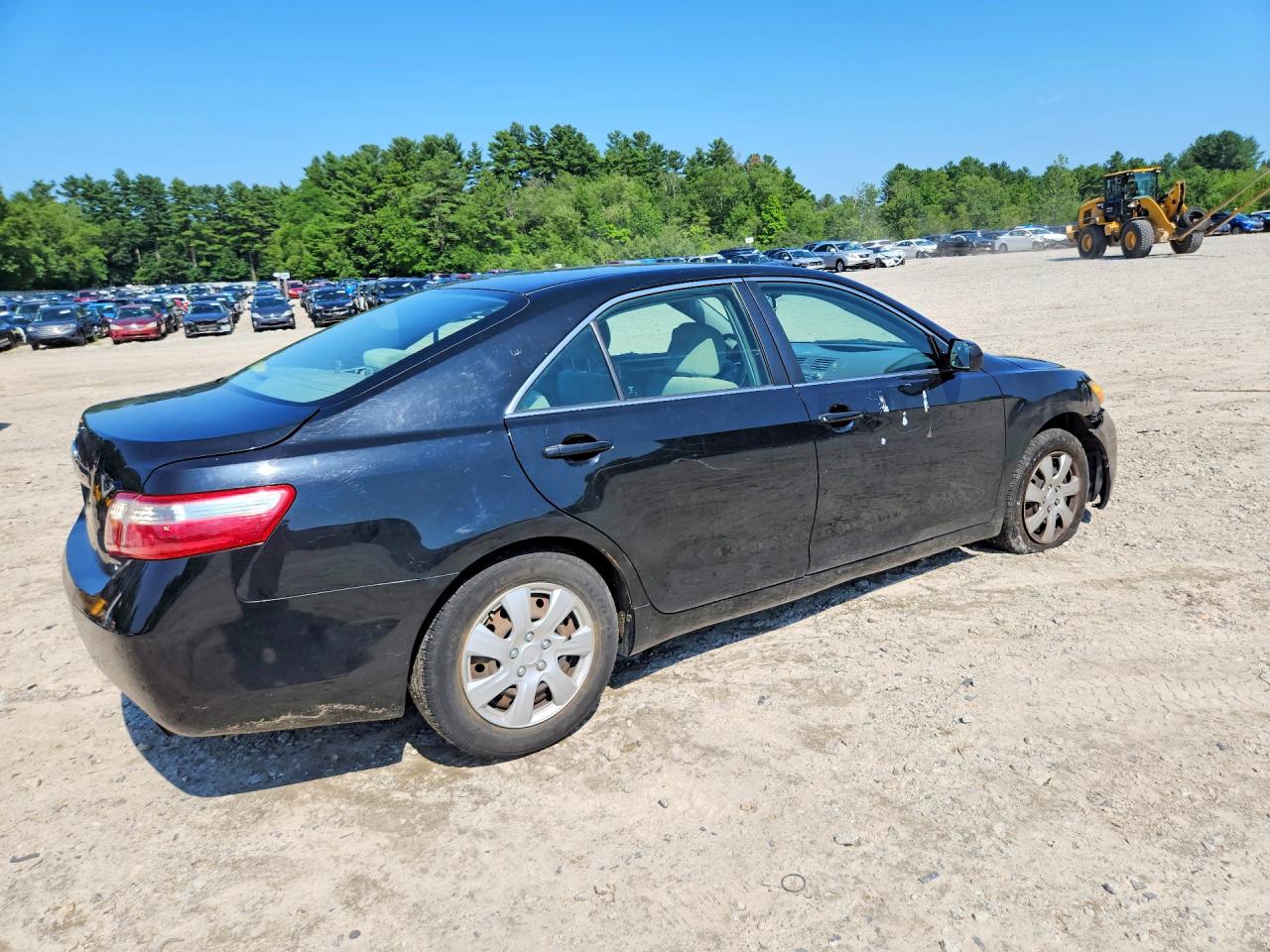 2007 Toyota Camry Ce Black vin: 4T1BE46K57U707099