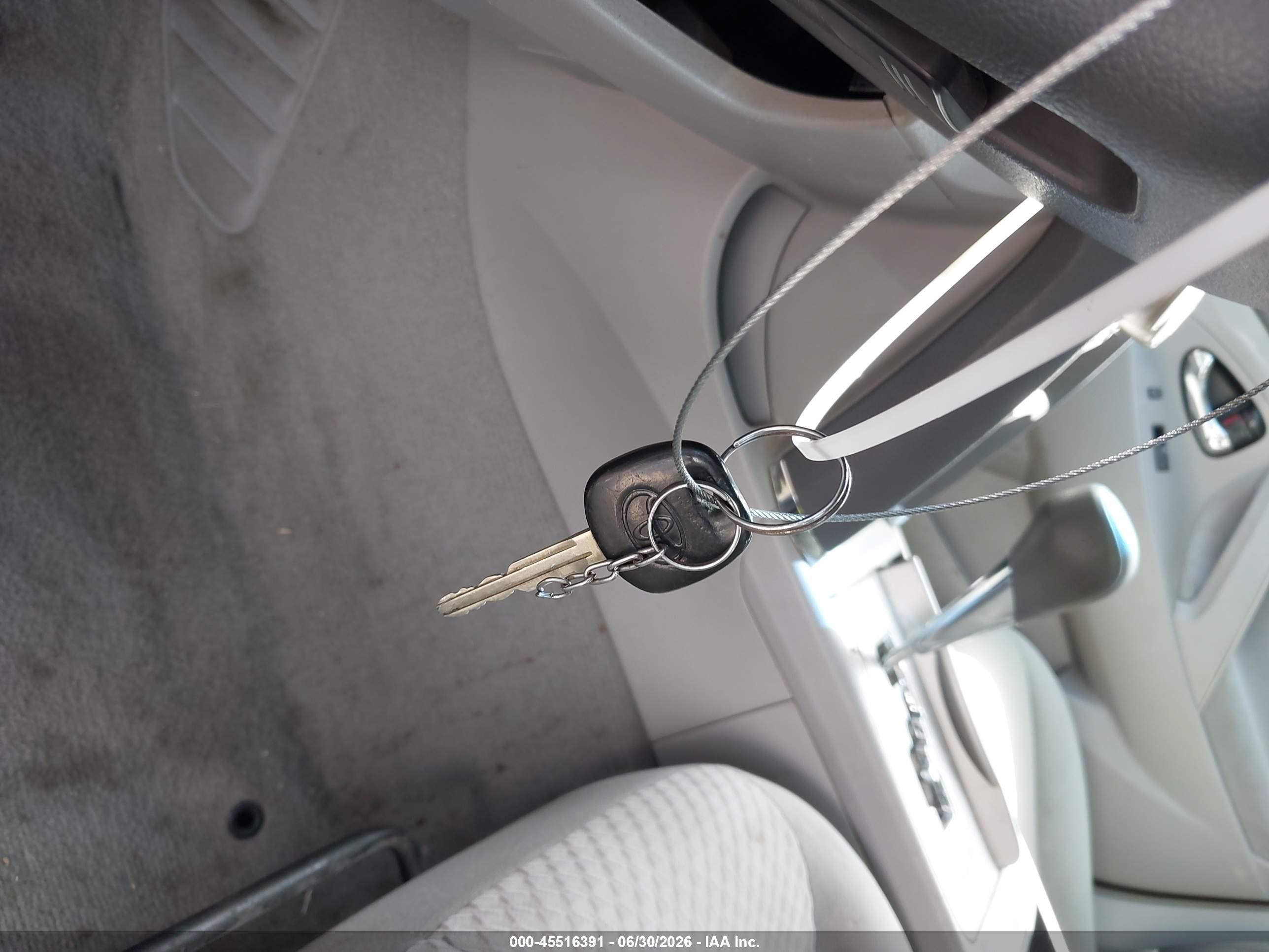 2007 Toyota Camry Ce White vin: 4T1BE46K57U710357