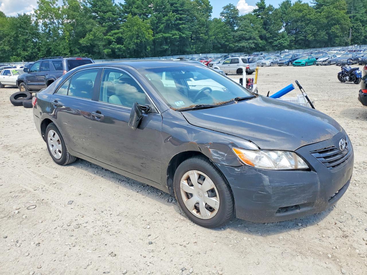2007 Toyota Camry Le Gray vin: 4T1BE46K57U710925