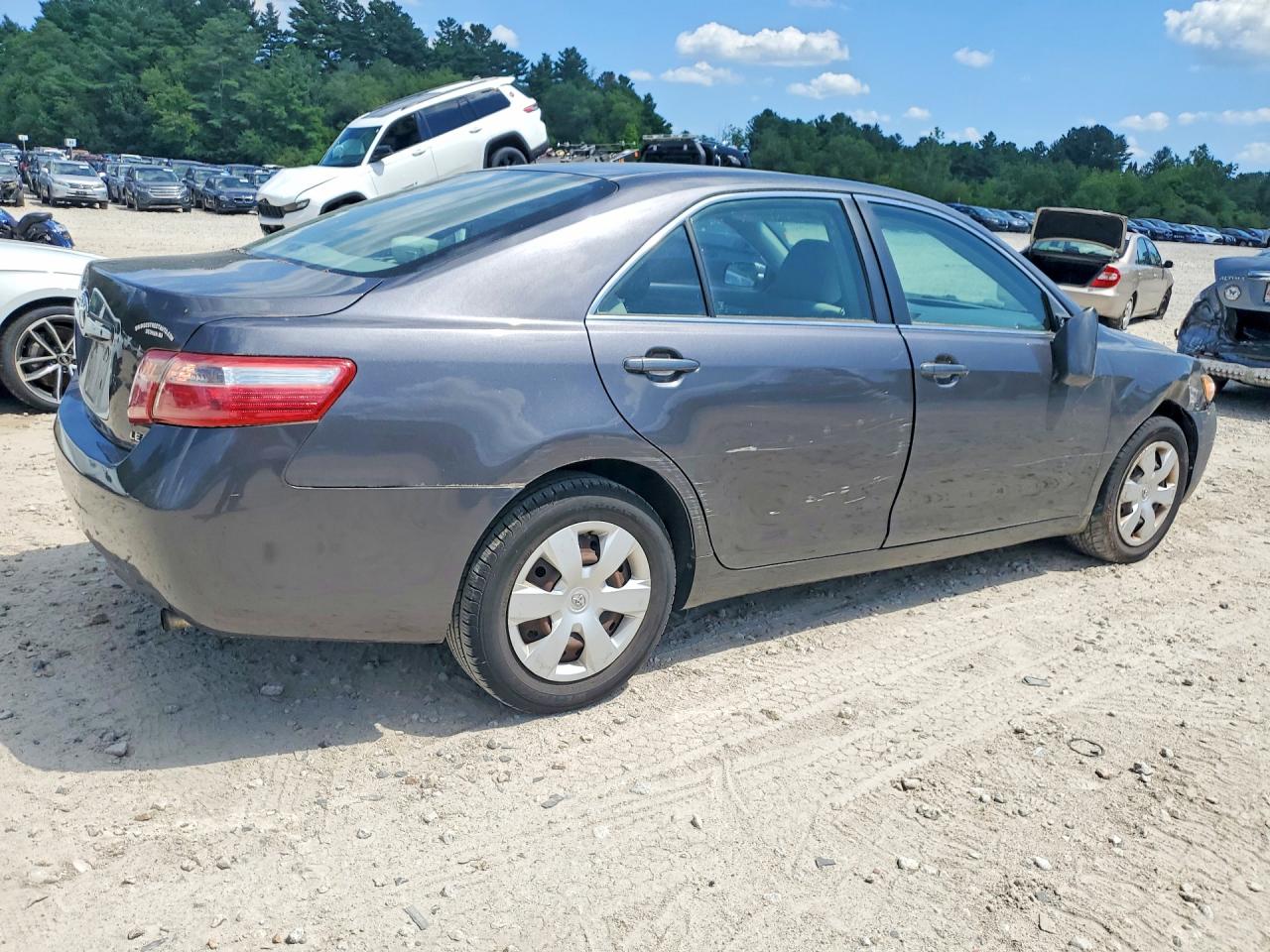 2007 Toyota Camry Le Gray vin: 4T1BE46K57U710925