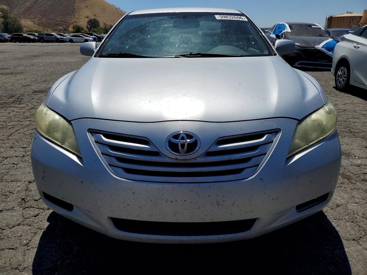 2007 Toyota Camry Ce Silver vin: 4T1BE46K57U715283