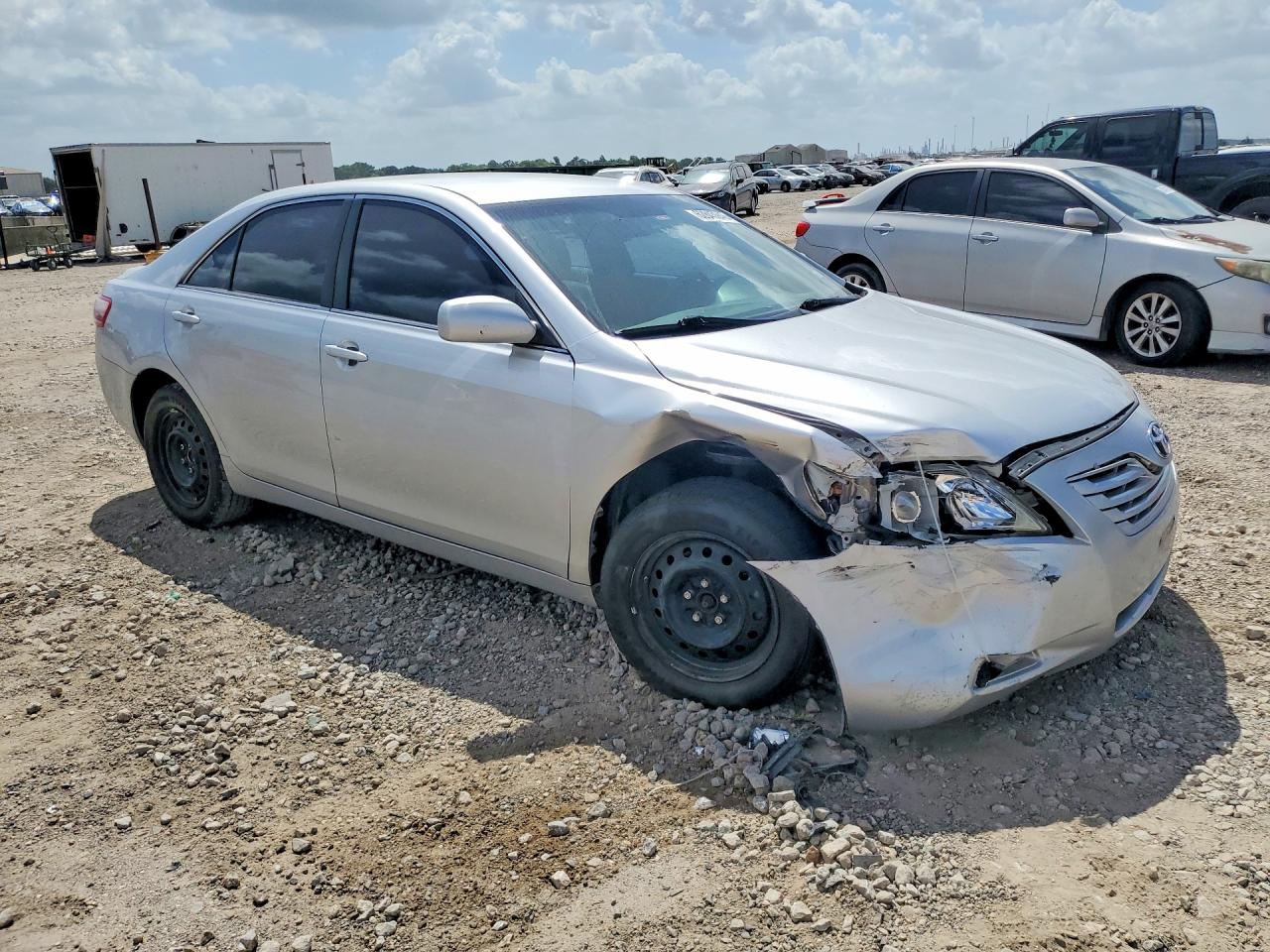 2008 Toyota Camry Le Silver vin: 4T1BE46K58U195653