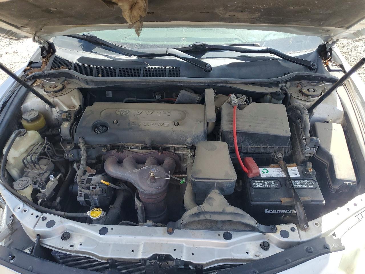2008 Toyota Camry Le Silver vin: 4T1BE46K58U195653