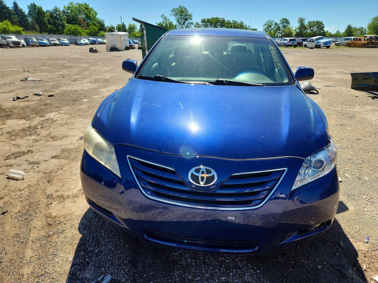 2008 Toyota Camry Xle Blue vin: 4T1BE46K58U208501