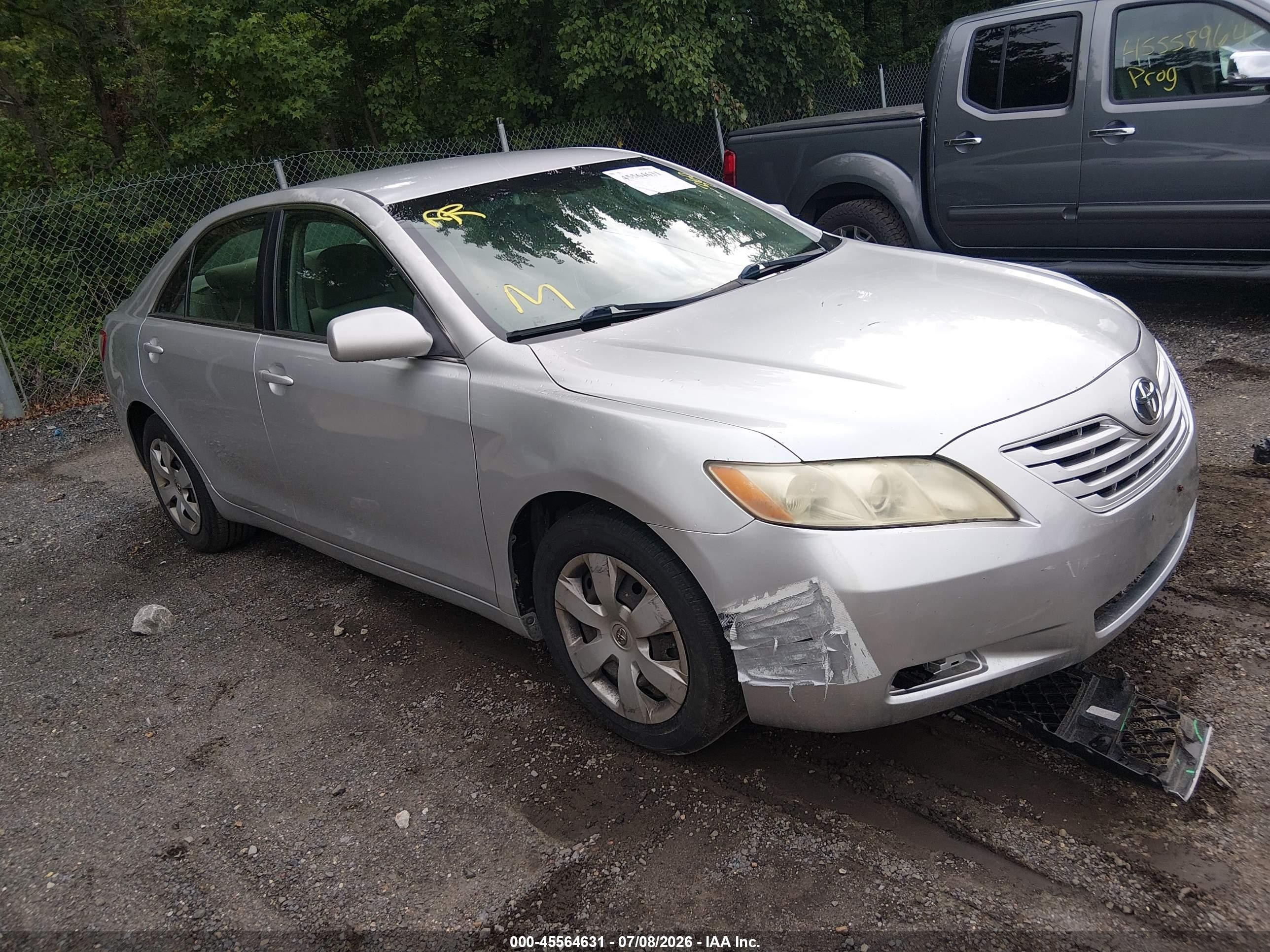 2008 Toyota Camry Le Silver vin: 4T1BE46K58U211690