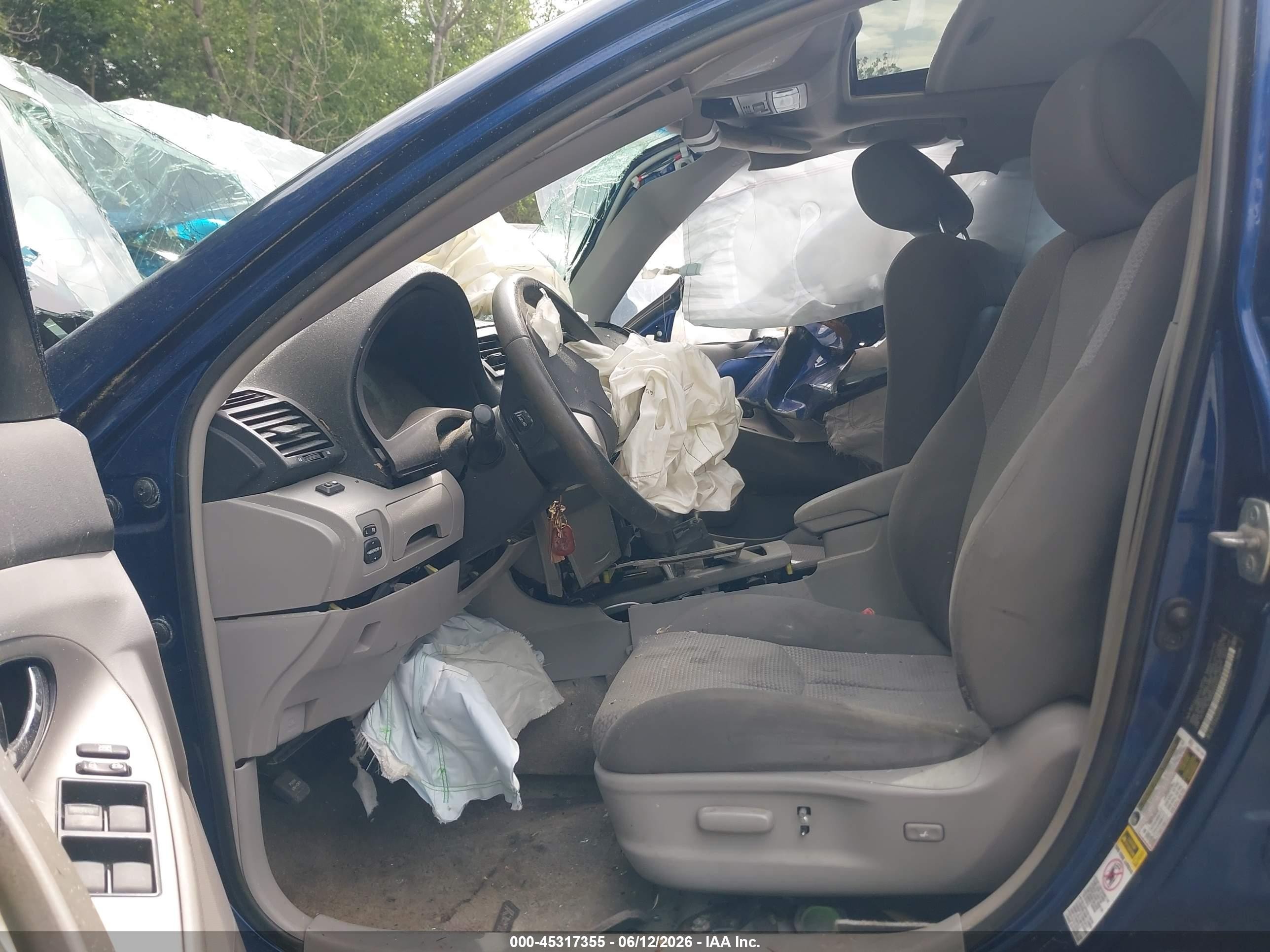 2008 Toyota Camry Se Blue vin: 4T1BE46K58U218879