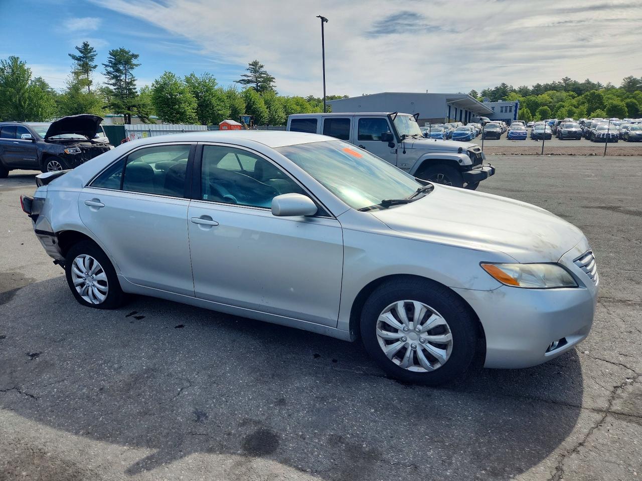 2008 Toyota Camry Le Silver vin: 4T1BE46K58U220101